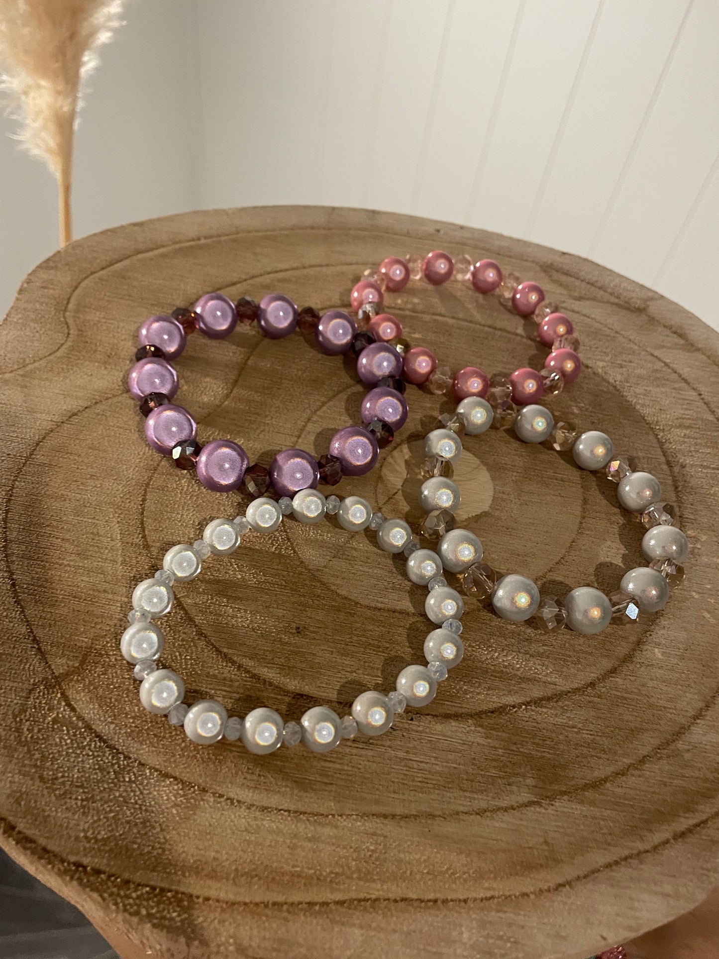 Magic Pearls Crystal Armbänder