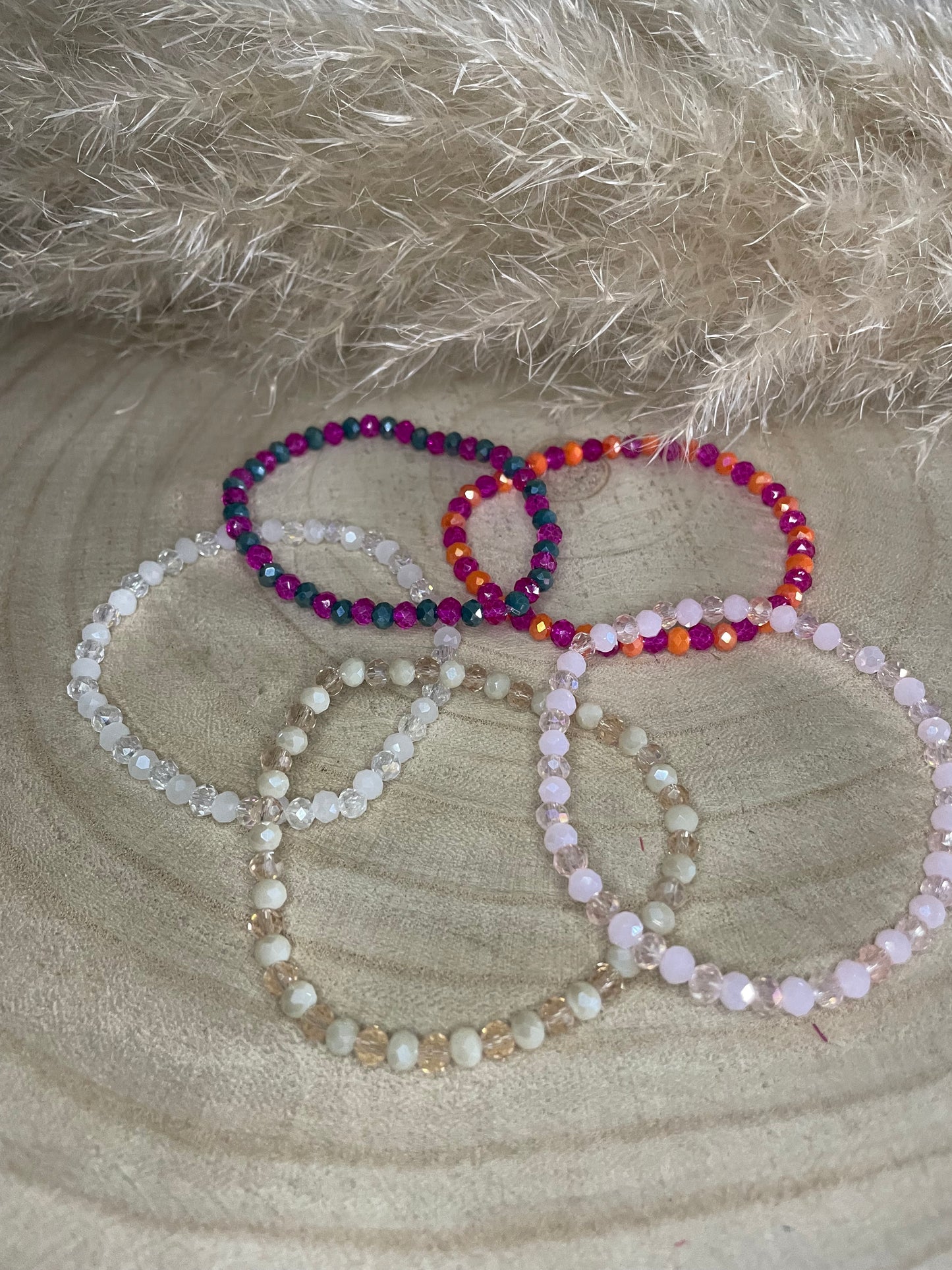 Glitzer Armband „Multicolor“