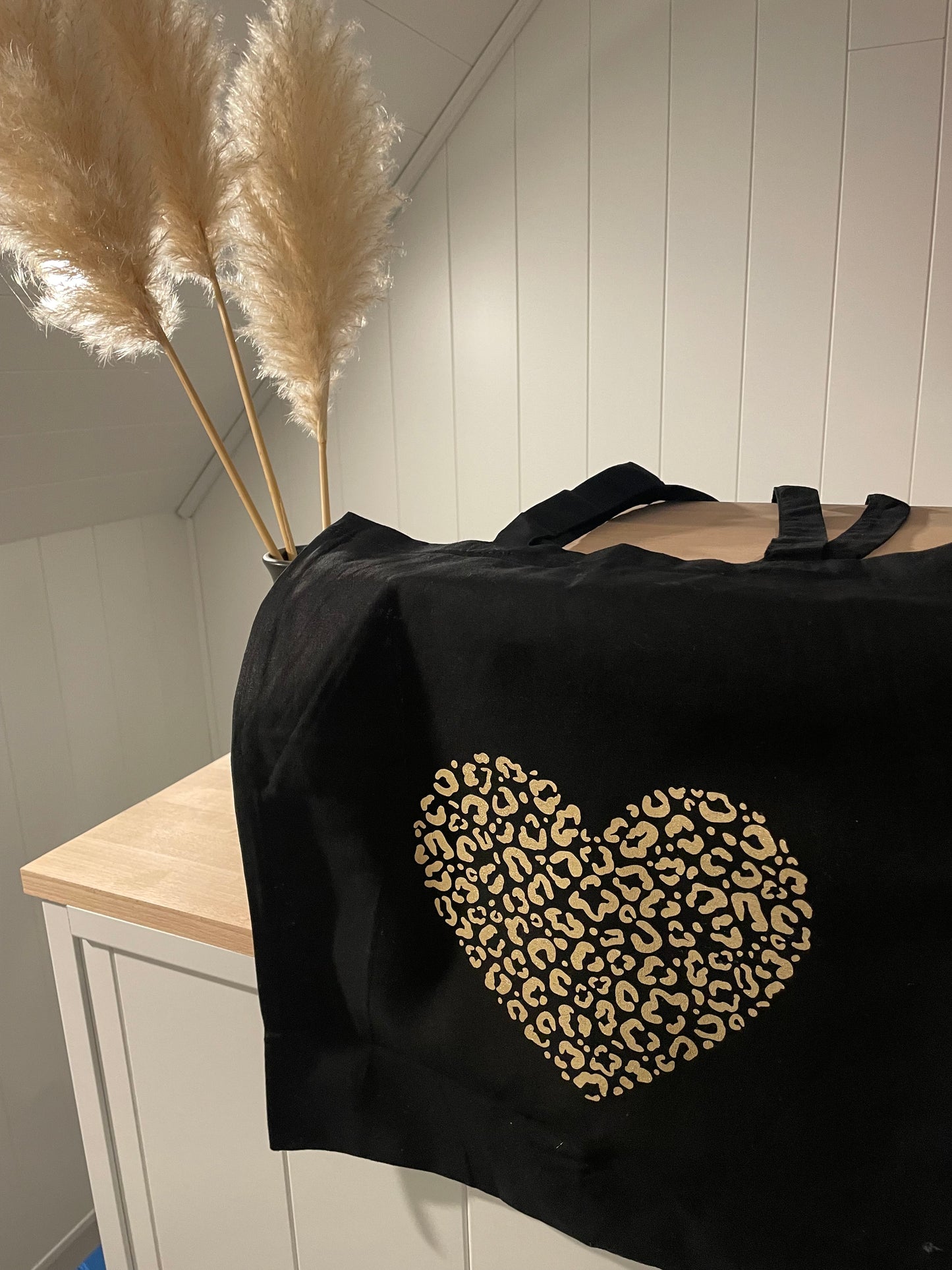 Jutebeutel „Gold Leoherz“