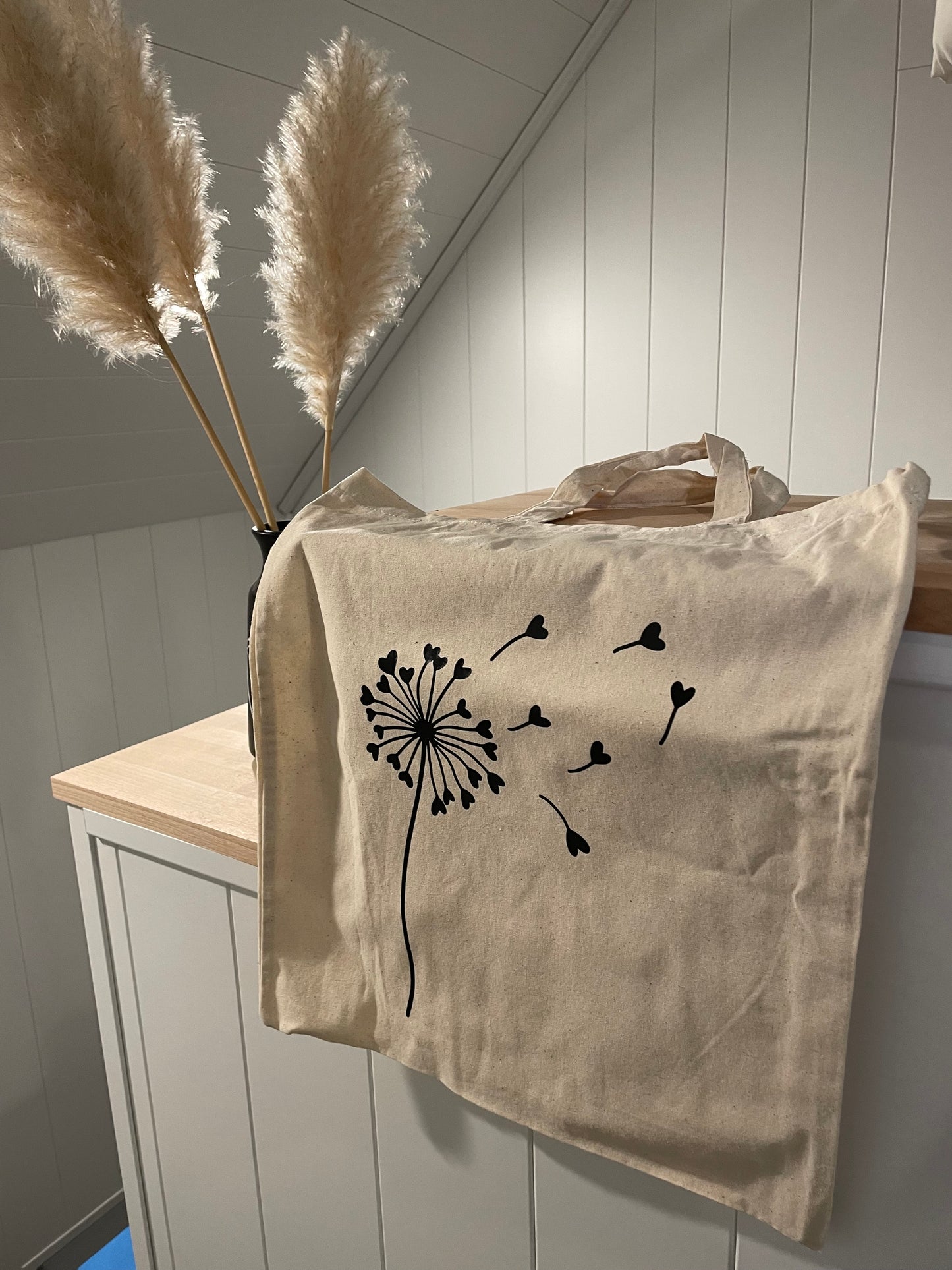 Jutebeutel „Pusteblume“