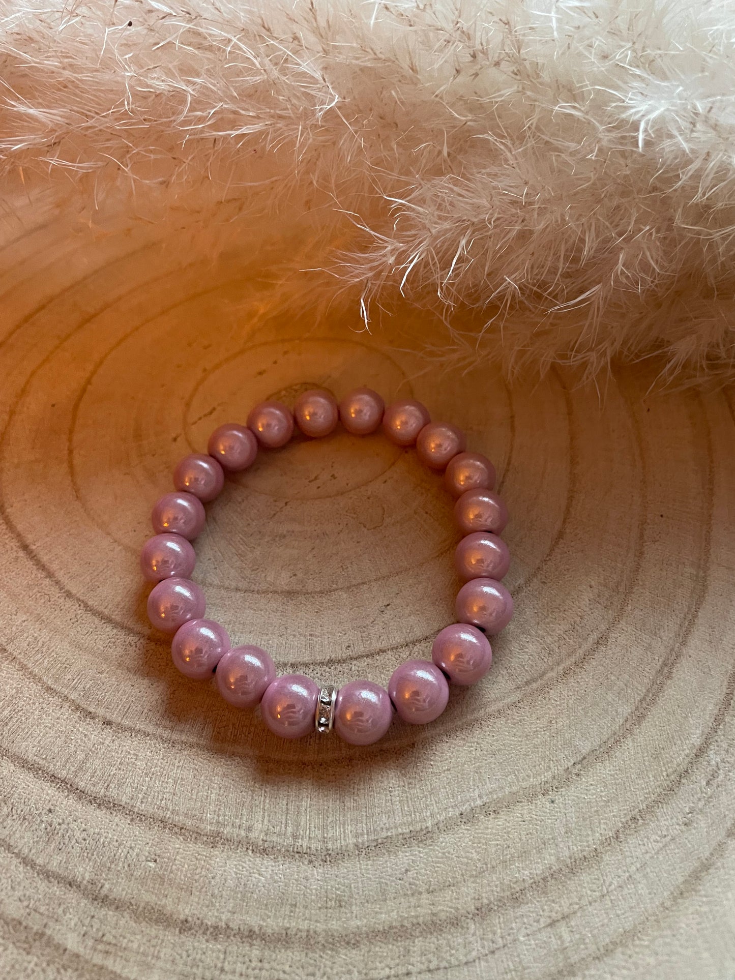 Miracle Armband 10mm „Glitzerring“