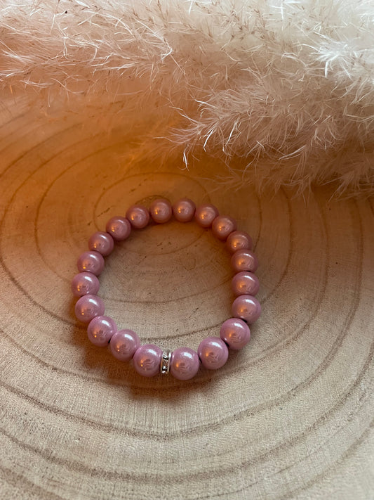 Miracle Armband 10mm „Glitzerring“