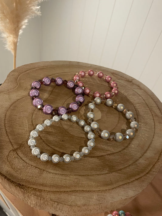 Magic Pearls Crystal Armbänder