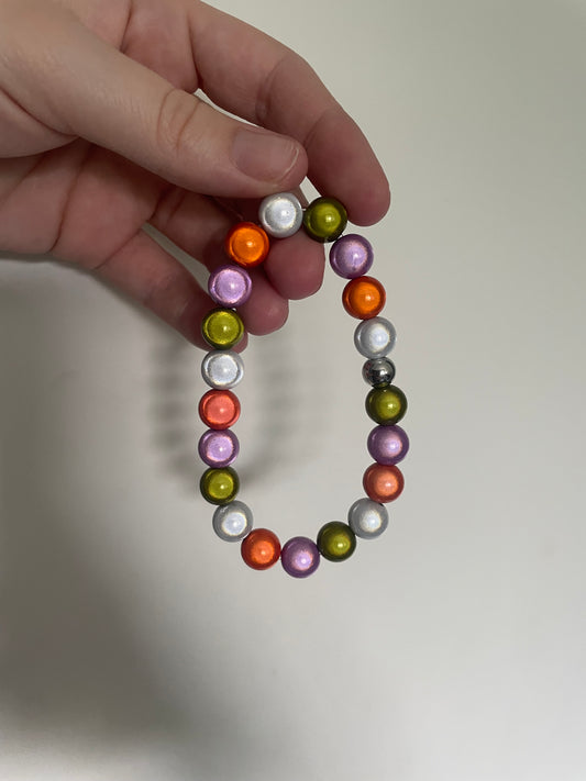 Magic Pearls Armband „10mm“ - „autumn“