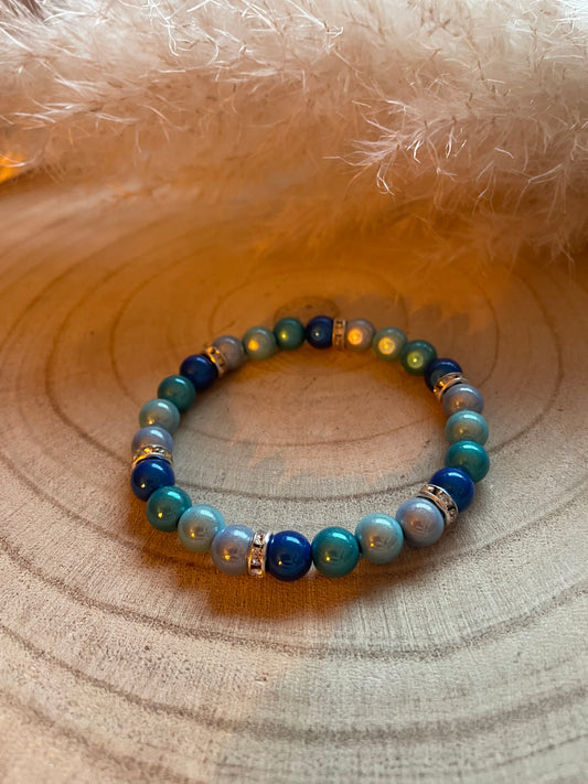 Miracle Armband 8mm „Ocean“