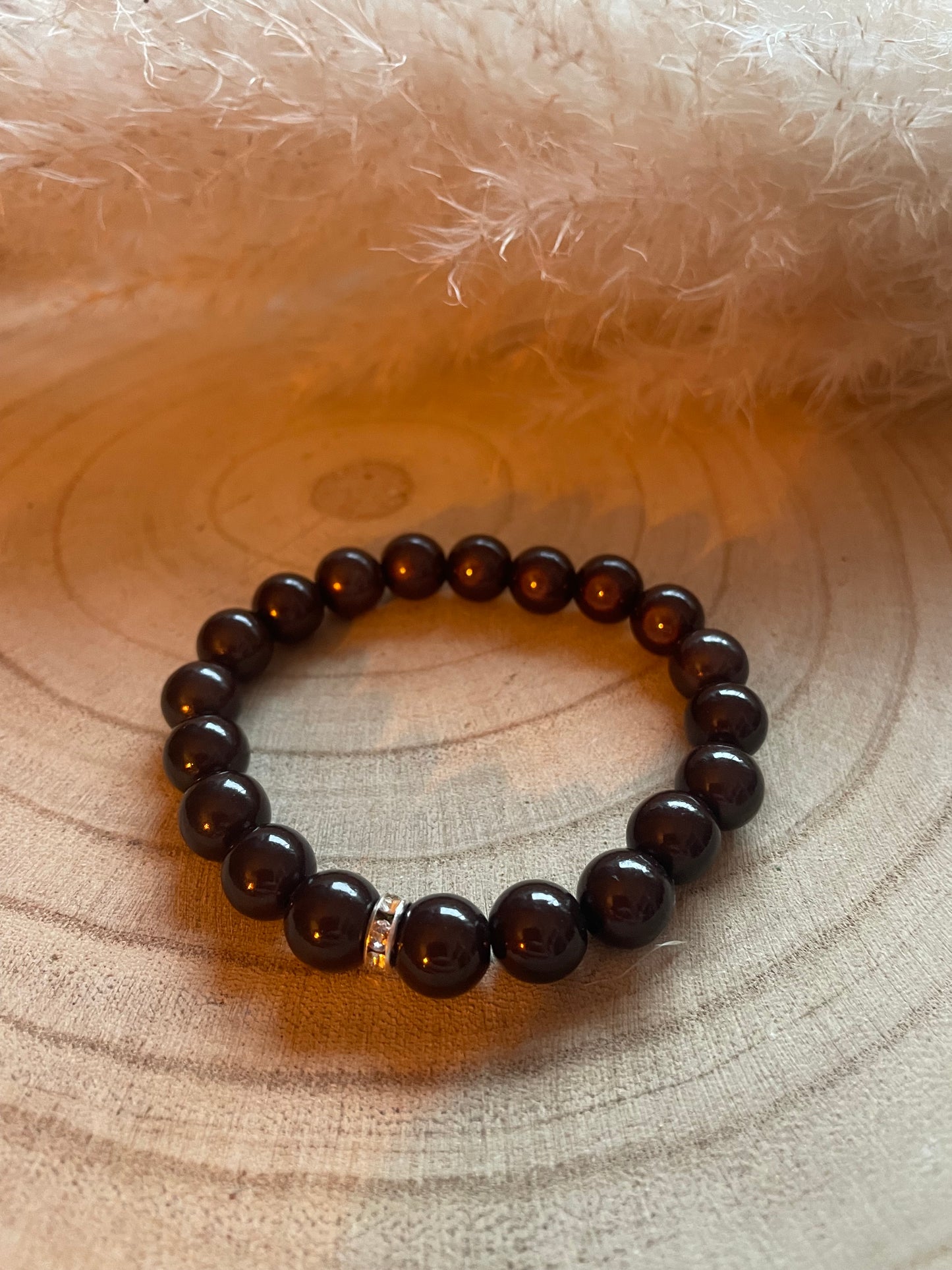 Miracle Armband 10mm „Glitzerring“