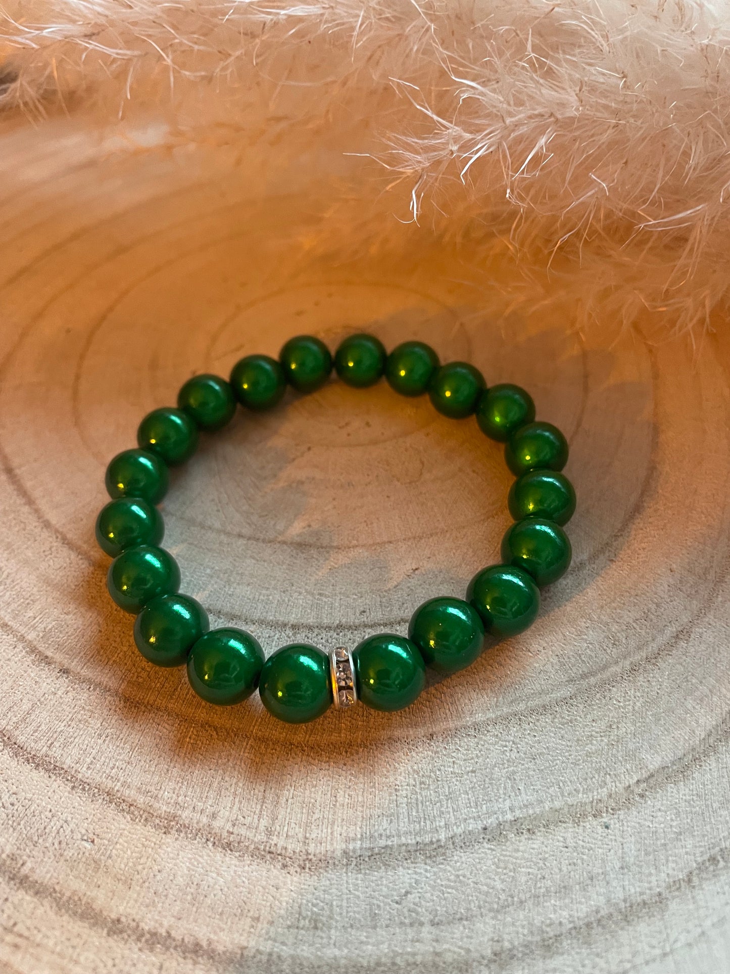 Miracle Armband 10mm „Glitzerring“
