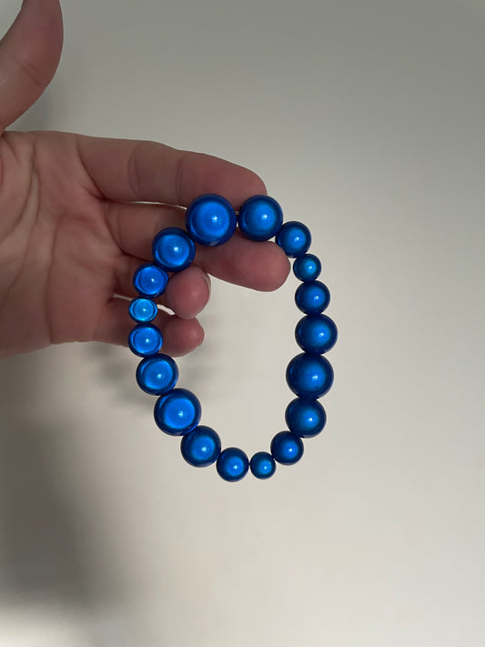 Magic Pearls Armband „bluewaves“