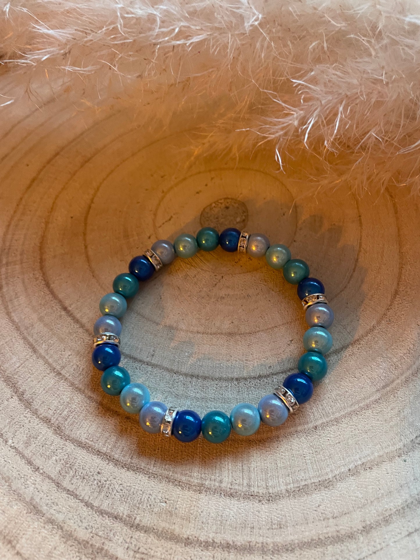 Miracle Armband 8mm „Ocean“