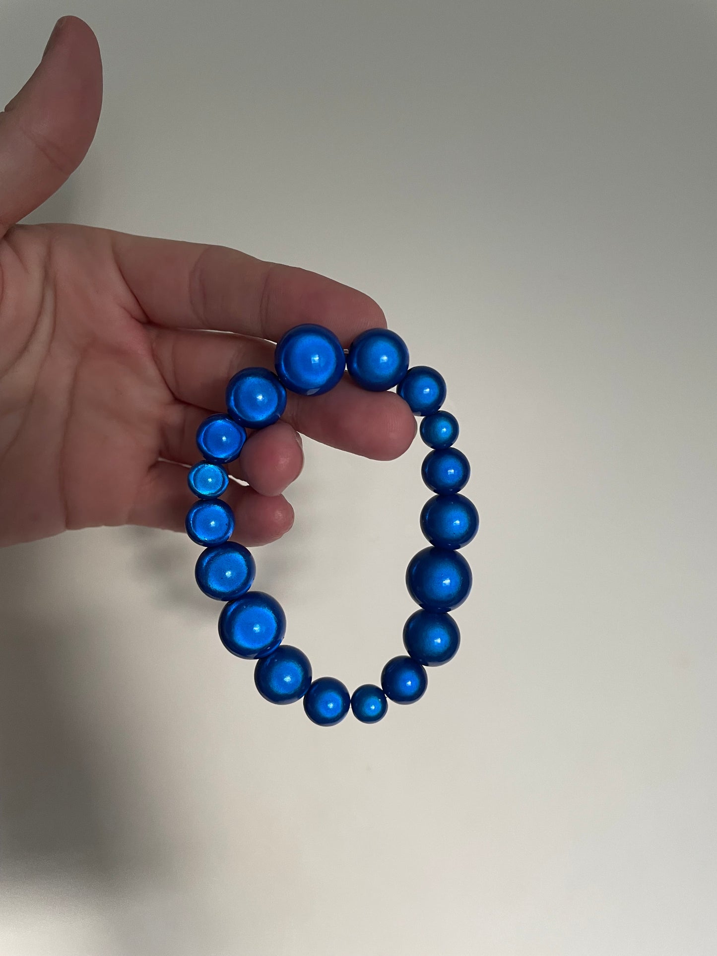 Magic Pearls Armband „bluewaves“