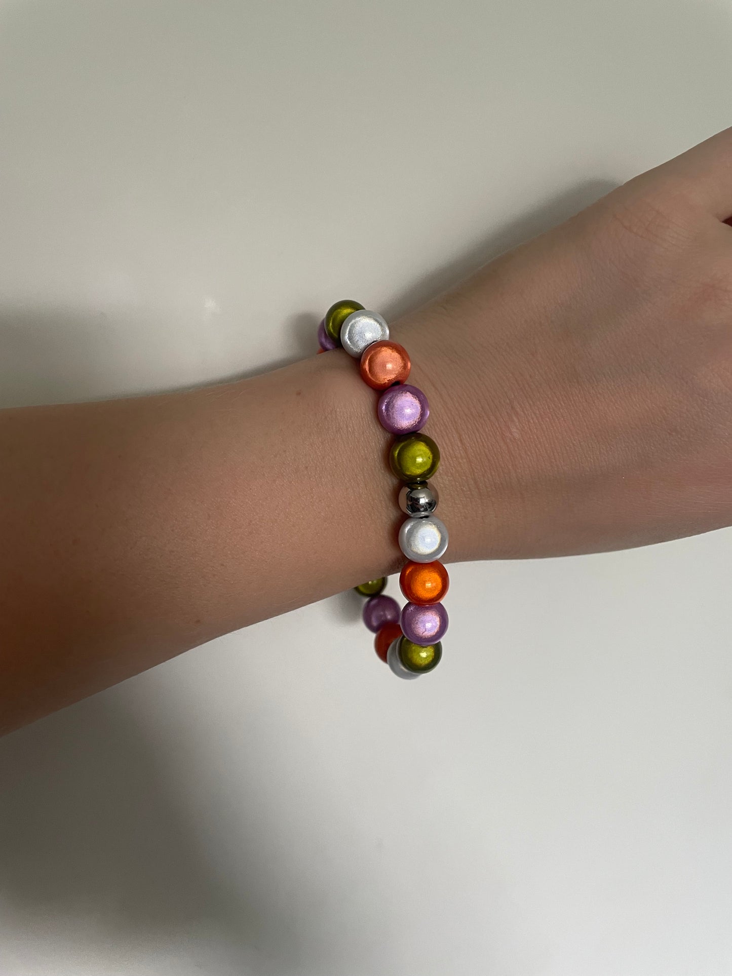 Magic Pearls Armband „10mm“ - „autumn“