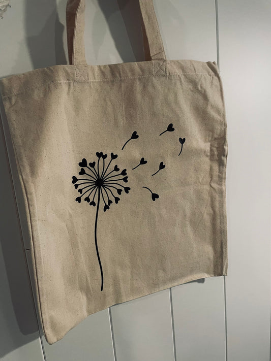 Jutebeutel „Pusteblume“