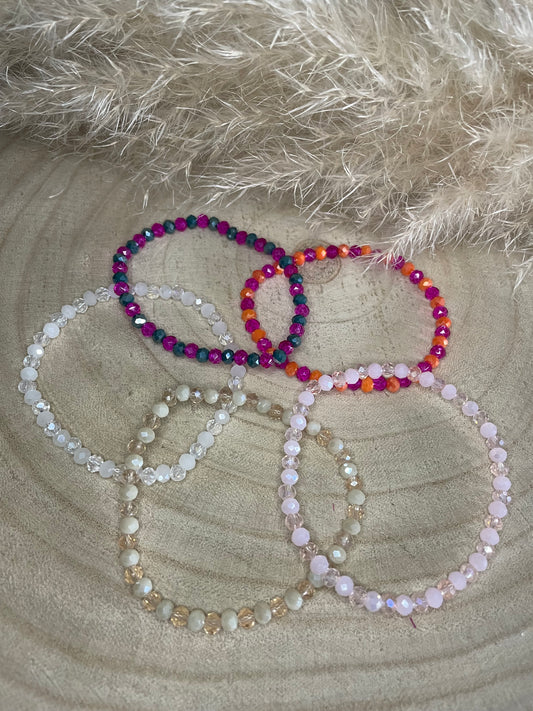 Glitzer Armband „Multicolor“